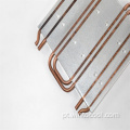 Placa de resfriamento de tubo de cobre de alumínio personalizado
